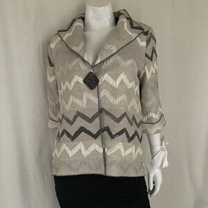 Vintage, IC Connie K Chevron Lightweight Jacket, excellent used condition